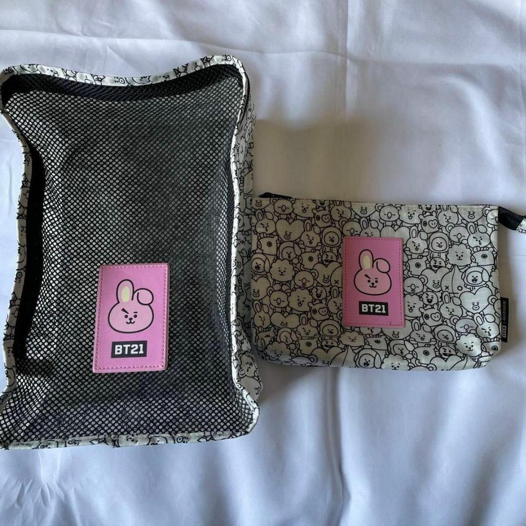 [Б/У] BTS Bangtan Boys Jungkook BT21 COOKY Подушка-косметичка