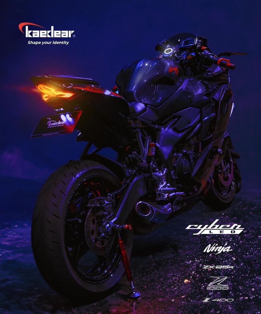 CyberLED ZX-25R kawasaki ninja Kawasaki Ninja Задний фонарь Кастомный Полностью светодиодный Задний фонарь Бегущий Последовательный