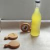 Solid Wood Bottle Opener with Handle Round Refrigerator Magnets Ergonomic Grip Beer Opener for Home Commercial Use