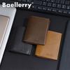 Baellerry Мужские кошельки-трифолды Винтажный дизайн Визитница Короткий кошелек Отделения для денег GZW