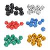 10PCS Polyhedral Dice Set Plastic Lightweight 20 Sided Dice for Role Playing Table Games
