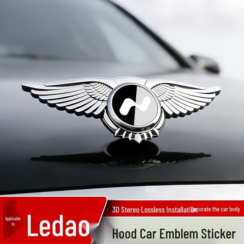 Эмблема-крылья на капот Lada L60/L90 - Индивидуальная наклейка на автомобиль