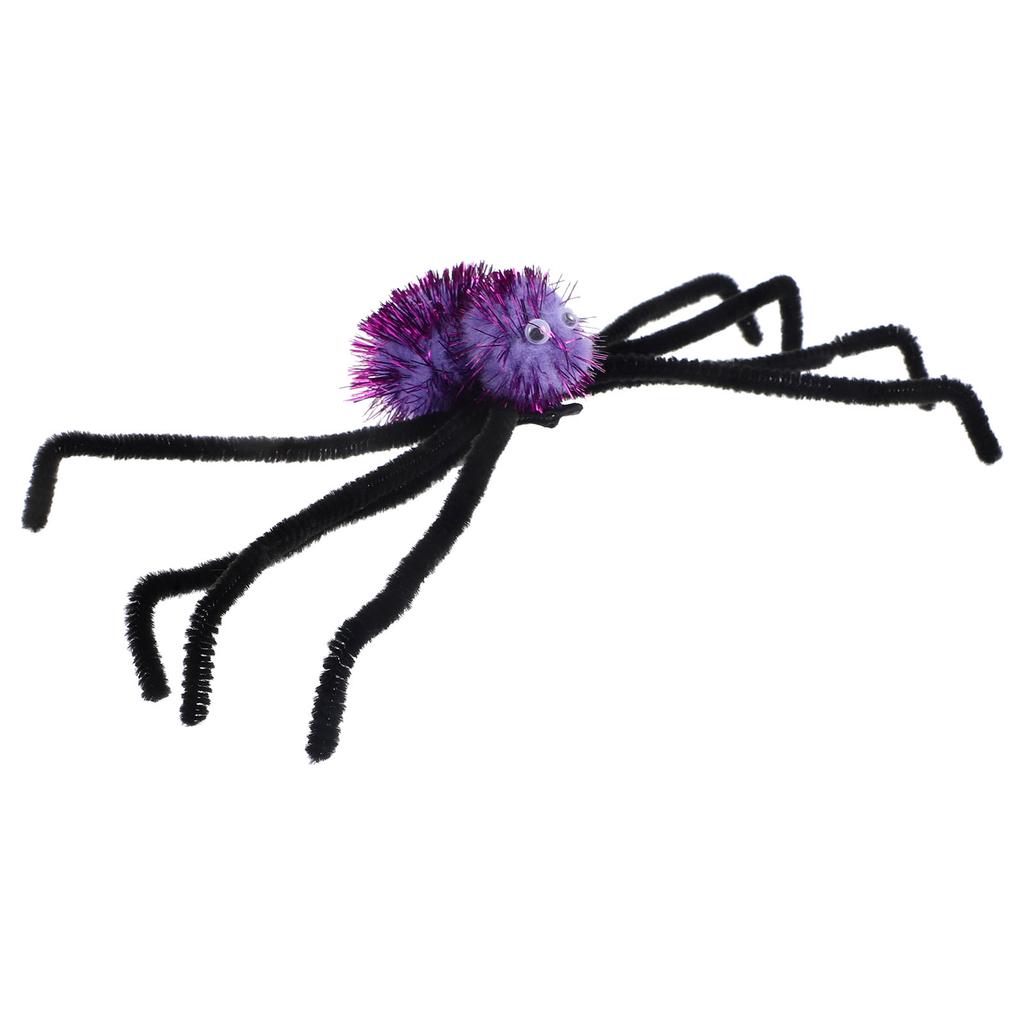 Halloween Spider Hair Clip Festival Accessories Bow Clips Shape Creative Hairball Barrettes Hairpin