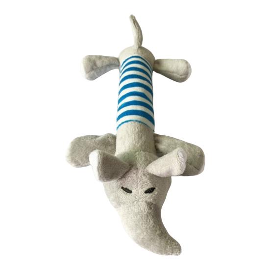 Плюшевая игрушка для собаки, мягкая набивная игрушка, щенок, жевательная игрушка, пищащая плюшевая утка, слон, интерактивная игра, игрушка для перетягивания для щенков, мелких пород, деликатных жевателей