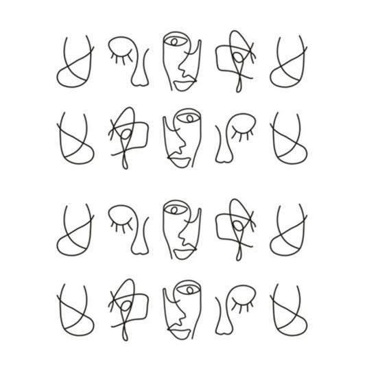 Цветочные перья простой рисунок женские наклейки для ногтей наклейка DIY маникюрные инструменты