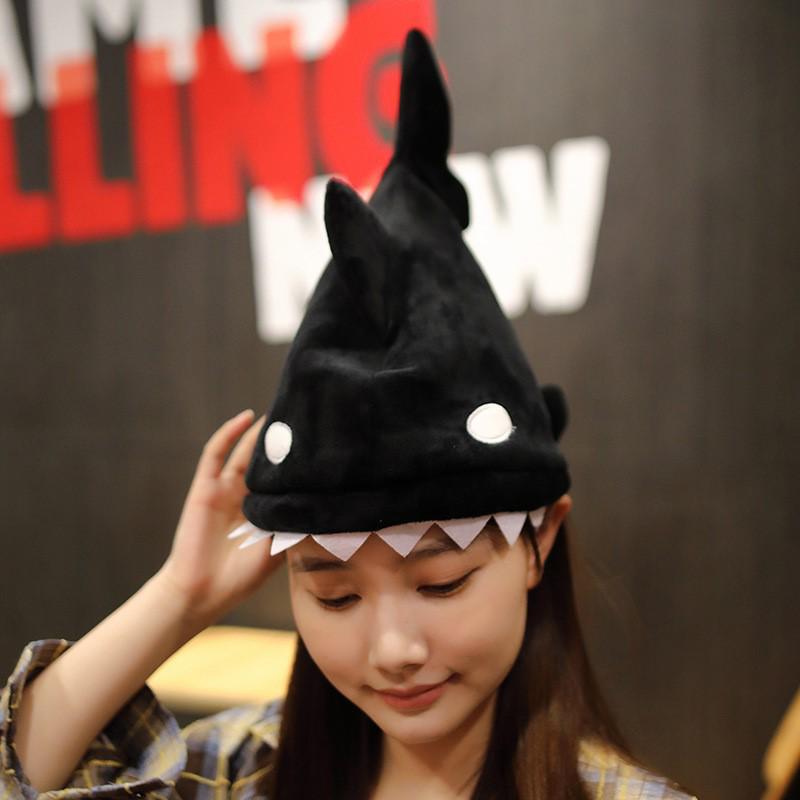 Шляпа акулы Песочная скульптура Хэллоуин Мультяшный головной убор - Забавный подарок для всех возрастов