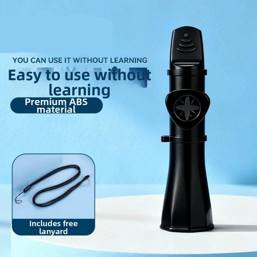 Reusable Kazoo Instrument with Lanyard Musical Whistle Toy Portable Kazoo Flute Music Gift