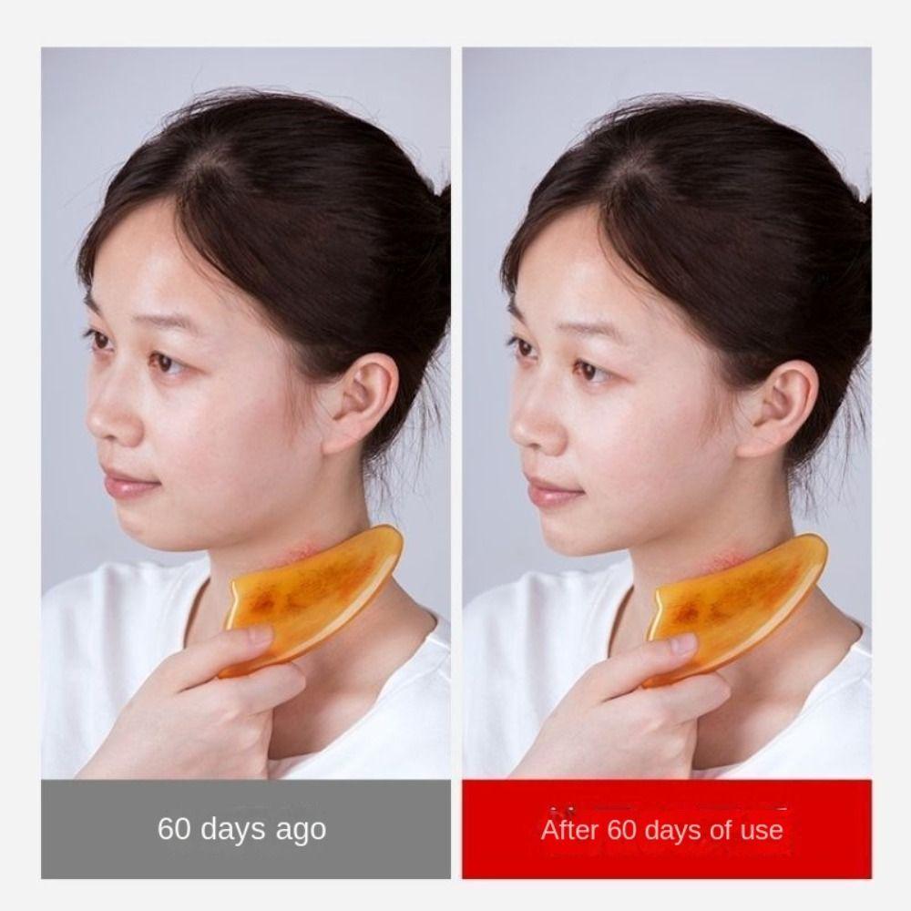 Инструмент для ухода за кожей Beauty Рог быка Доска Гуа Ша Скребок для гуаши Массажер для лица Инструмент для массажа тела