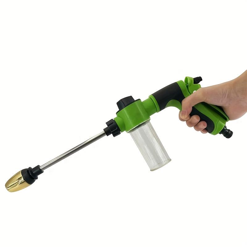 High-Pressure Foam Spray Water Gun for Car Cleaning And Garden Irrigation Convenient Portable Powerful Nozzle Tool