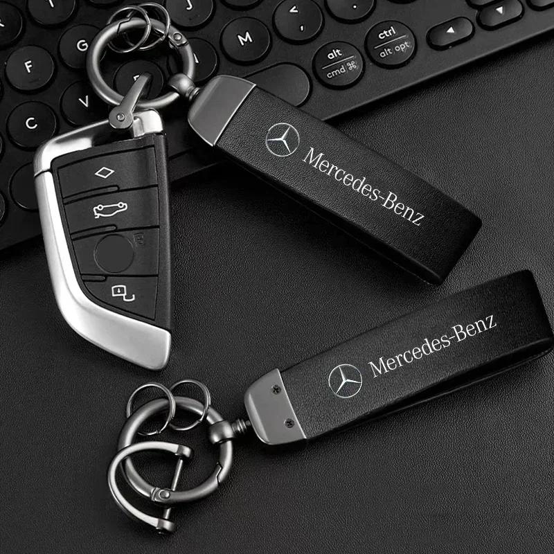 BVK1 W213 2025 W177 Car Key Chain Ring Holder Accessories for Mercedes Benz W203 W204 W205 W209 W210 W211 W212 W176 W166 W163 W177 W1