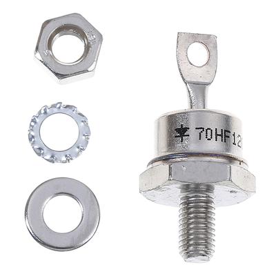 1 X 70HF120 70A 1200V Мощный выпрямитель Металлический штырь Диоды