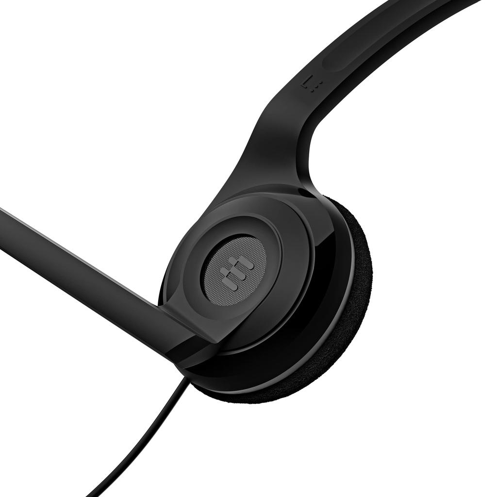 Гарнитура Sennheiser PC5 Chat Internet Gaming Headset с шумоподавлением и микрофоном для повседневных игр, легкая, комфортная, минималистичная, черная - Communication,