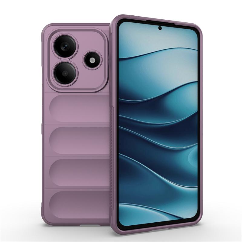 Для Redmi Note 14 Чехол Чехол Xiaomi Redmi Note 14 Capas Phone Bumper Armor Противоударный Цветной Задний Мягкий TPU Fundas Redmi Note 14