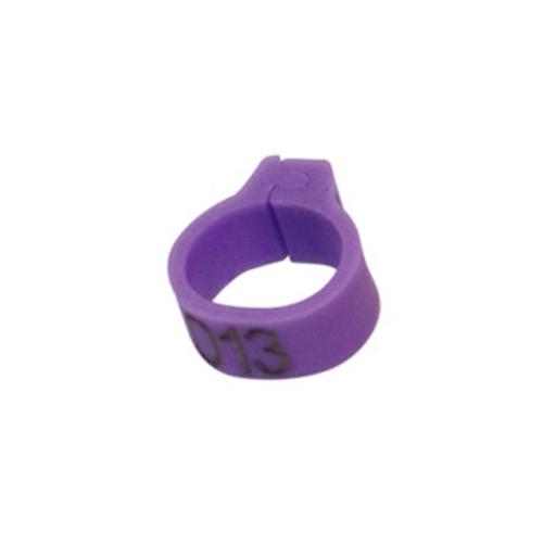 100 Pcs Bird Foot Ring Inner Diameter 8mm Pigeon Leg Poultry Dove Bird Parrot Clip Rings Band Foot Ring Pigeon Supplies