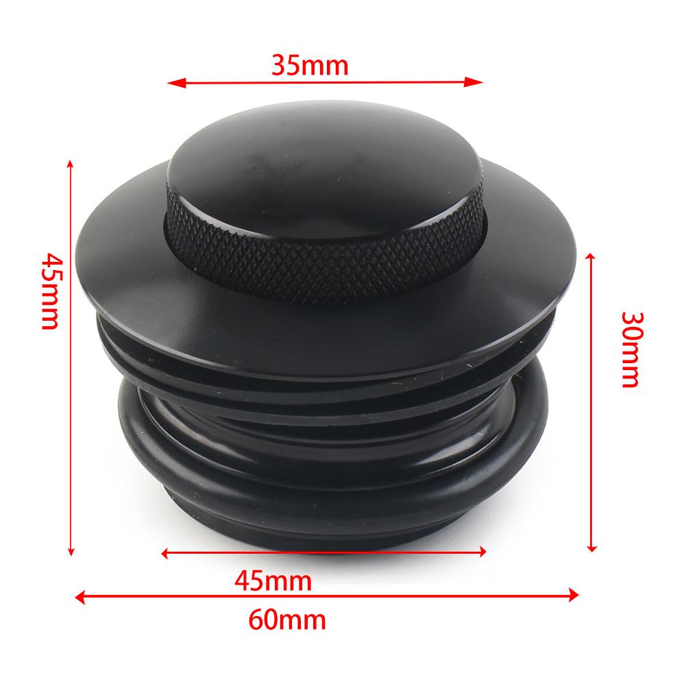Motorcycle Left Hand Thread Fuel Tank Gas Cap Cover For 1982-2017 Harley Davidson Touring Sportster Dyna Softail