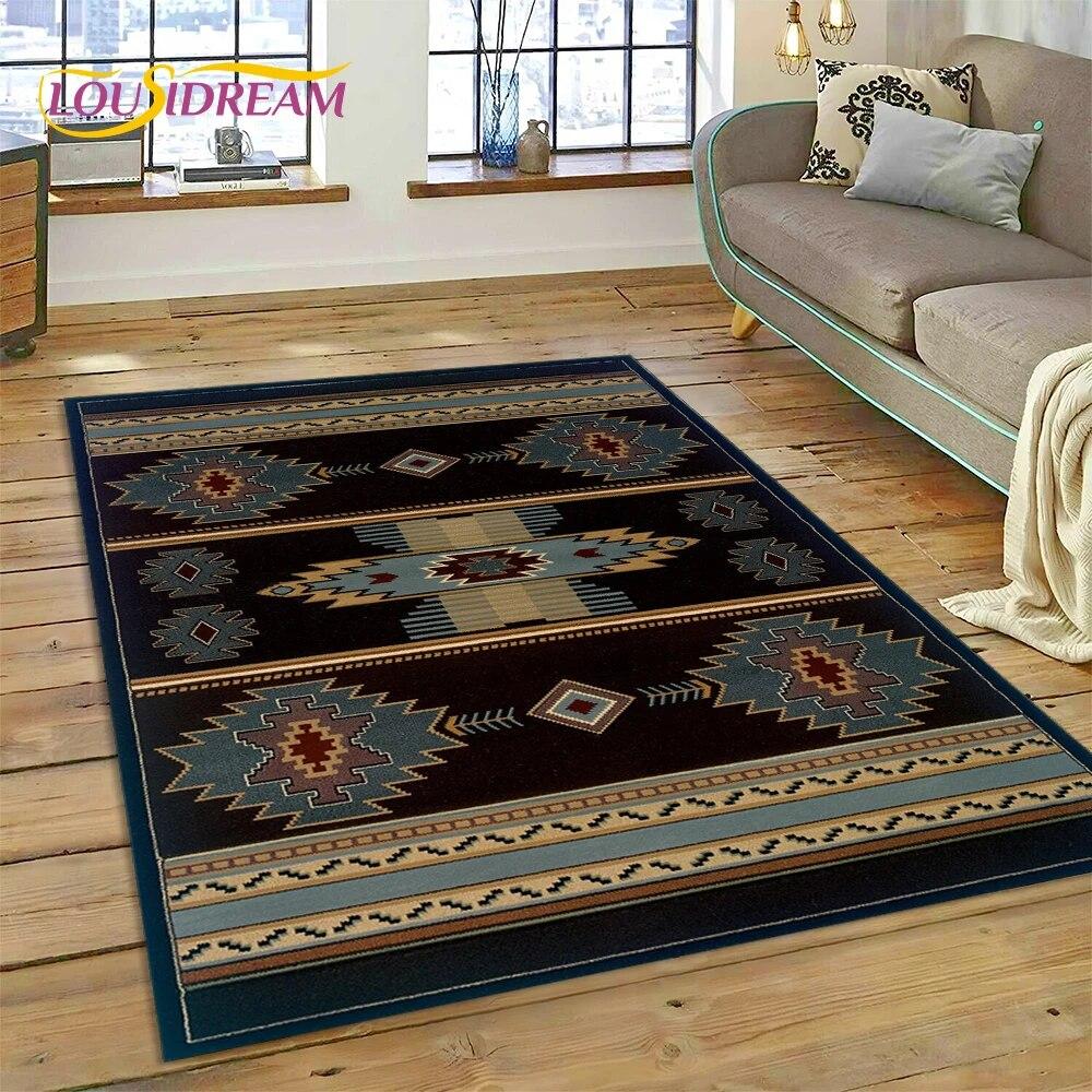 Classics Bohemia Nordic Turkish Celts Carpet Rug for Home Living Room Bedroom Sofa Doormat Decor,kid Area Rug Non-slip Floor Mat