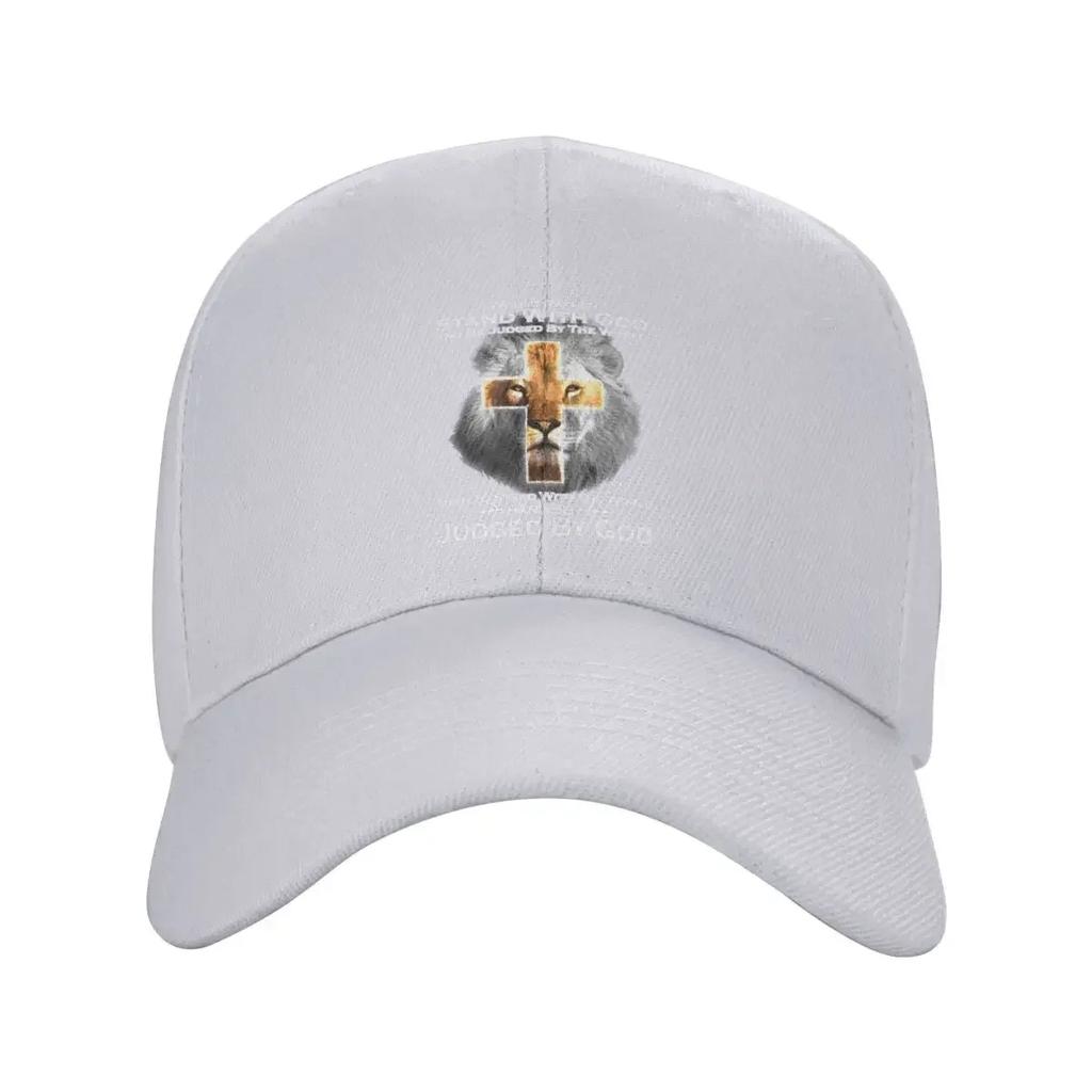 New Custom Punk I Rather Stand With God And Be Judge By The World Baseball Cap Women Unisex Breathable Dad Hat Sports Snapback Hats
