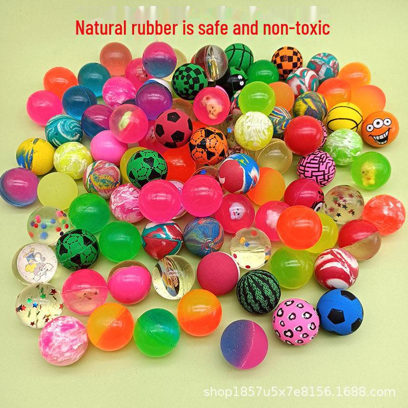 Ассорти из эластичных шариков для машины Гасяпон - Нет. 45, 32, 27 - Игрушка-прыгун для детей
