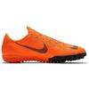 Nike Mercurial Vapor 12 Academy Comfortable Versatile TF (Rubber Studs) Non-Slip Durable Soccer Shoes Men Sneaker Orange AH7384-810