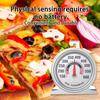 150~600℉ Oven Thermometer Stainless Steel Mini Stand Up Temperature Gauge Food Meat Bread Household BBQ Thermometer Kitchen Tool