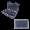 Прозрачный прозрачный ящик для хранения пластиковых мелочей органайзер упаковочные коробки