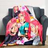1pc KPop Demon Hunters MIRA1 Blanket, Gift, for Men and Women, Soft Blanket, Good for Sofa Bed Couch Travel, Lightweight Flannel Blanket