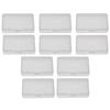 10pcs Transparent Anti Dust Cover Cartridge Game Case Box for Game Boy Advance GBA