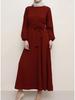 Batwing Sleeve Abaya: 2021 Middle Eastern Women's Long Dress