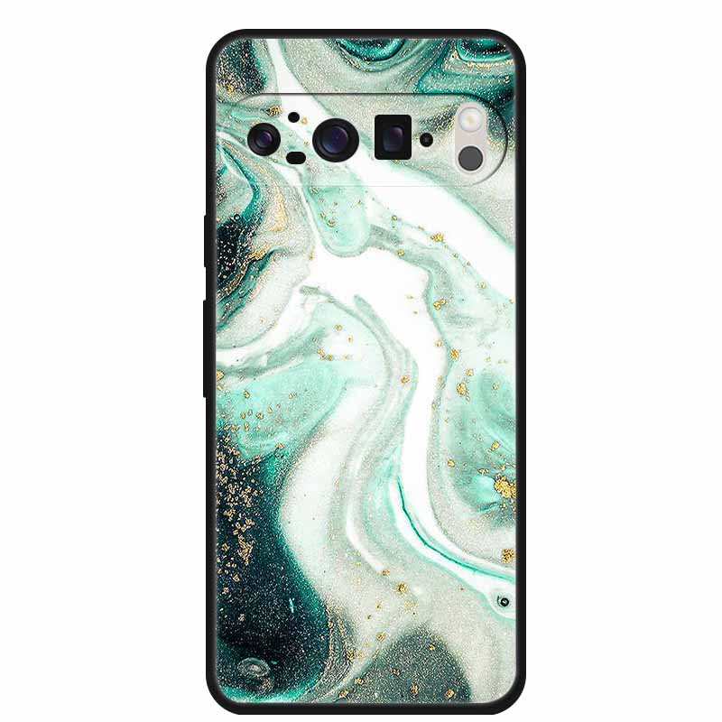 For Google Pixel 10 Pro XL 5G Case Fashion Marble TPU Soft Silicone Back Cover Phone Cases Shockproof Mica Painted Para Capa New