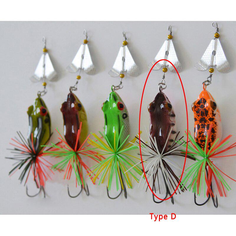 1 шт., жесткая рыболовная приманка с пропеллером, большой шум, приманка для лягушки Isca, 135 мм, 15 г, тонущая приманка для лягушки Pesca, змееголовая приманка для рыбалки