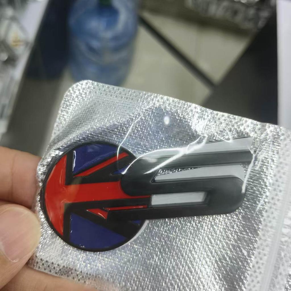 Suitable for MINI COOPER R55 R56 F54 F56 F60 M-shaped flag S car sticker trunk mark