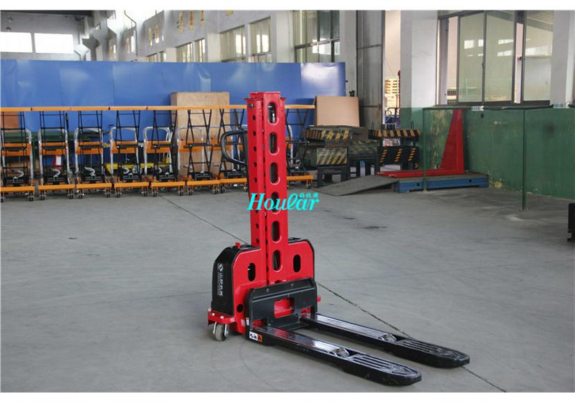 HOULAR SDYG-Z05 Semi-Electric Forklift: Lightweight Portable Cargo Loader & Fully Electric Unloader