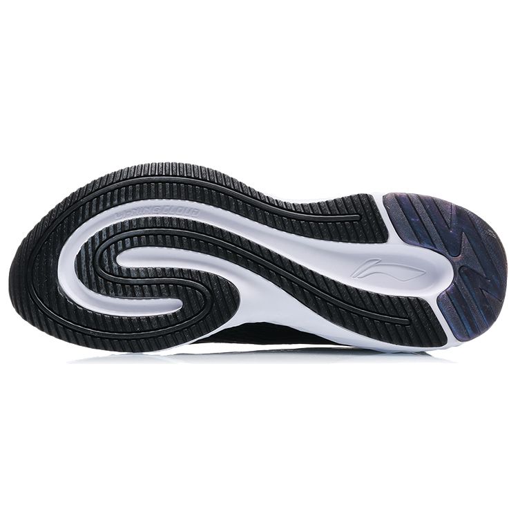 Li-Ning Дышащие легкие кроссовки с низким верхом унисекс кроссовки черные ARHR067-1