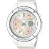 Женские часы Casio Baby-G Серия с цветочным циферблатом BGA-150FL-7AJF, Белые (Официальный японский продукт)