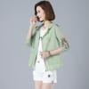 Женская летняя защита от солнца УФ дышащая одежда для защиты от солнца куртка для женщин свободная тонкая короткая куртка