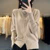 Spring and Autumn Women's Knitwear Long-sleeved Knitted Cardigan Short Jacket Sweater Fashion Temperament Ageing Loose Outerwear Sweater Sweater