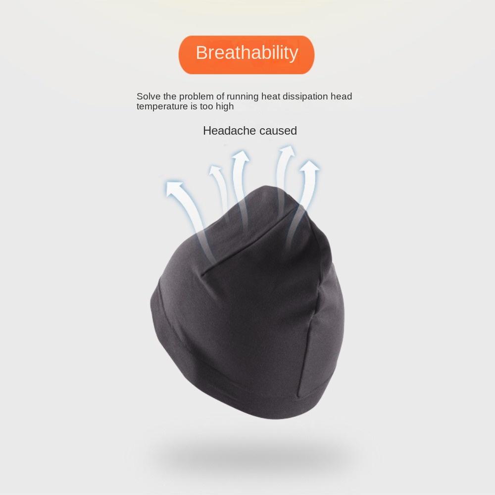 Skullcaps Sport Cap Running Winter Solid Color Sport Bonnet Classic Winter Running Hats  Unisex