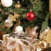 Набор креативных рождественских шаров 42 шт. 3/4/5 см Пластиковые подвески для рождественской елки DIY поделки Водонепроницаемое рождественское подвесное украшение