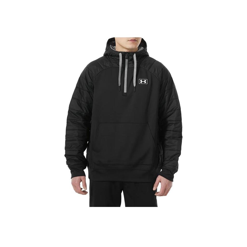 Under Armour Свободная толстая теплая куртка с капюшоном, мужские куртки, черная 1368675-001