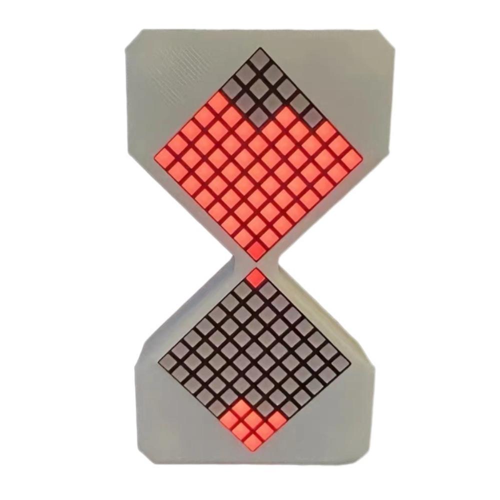 Cyber Style LED Electronic Hourglass with Gravity Sensing Luminous Sandglass  Birthday Gift