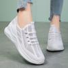 Women's Summer New Single Shoe Lightweight Soft Soled Women's Shoes Mesh Perforated Casual Sports Shoes