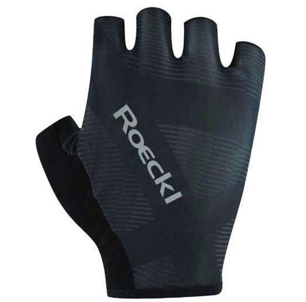 Велосипедные перчатки Roeckl Busano Short (серые)