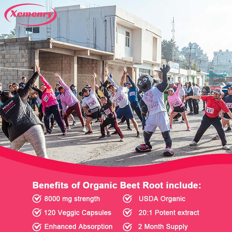 Xemenry Beetroot Extract 400 mg - Digestive System