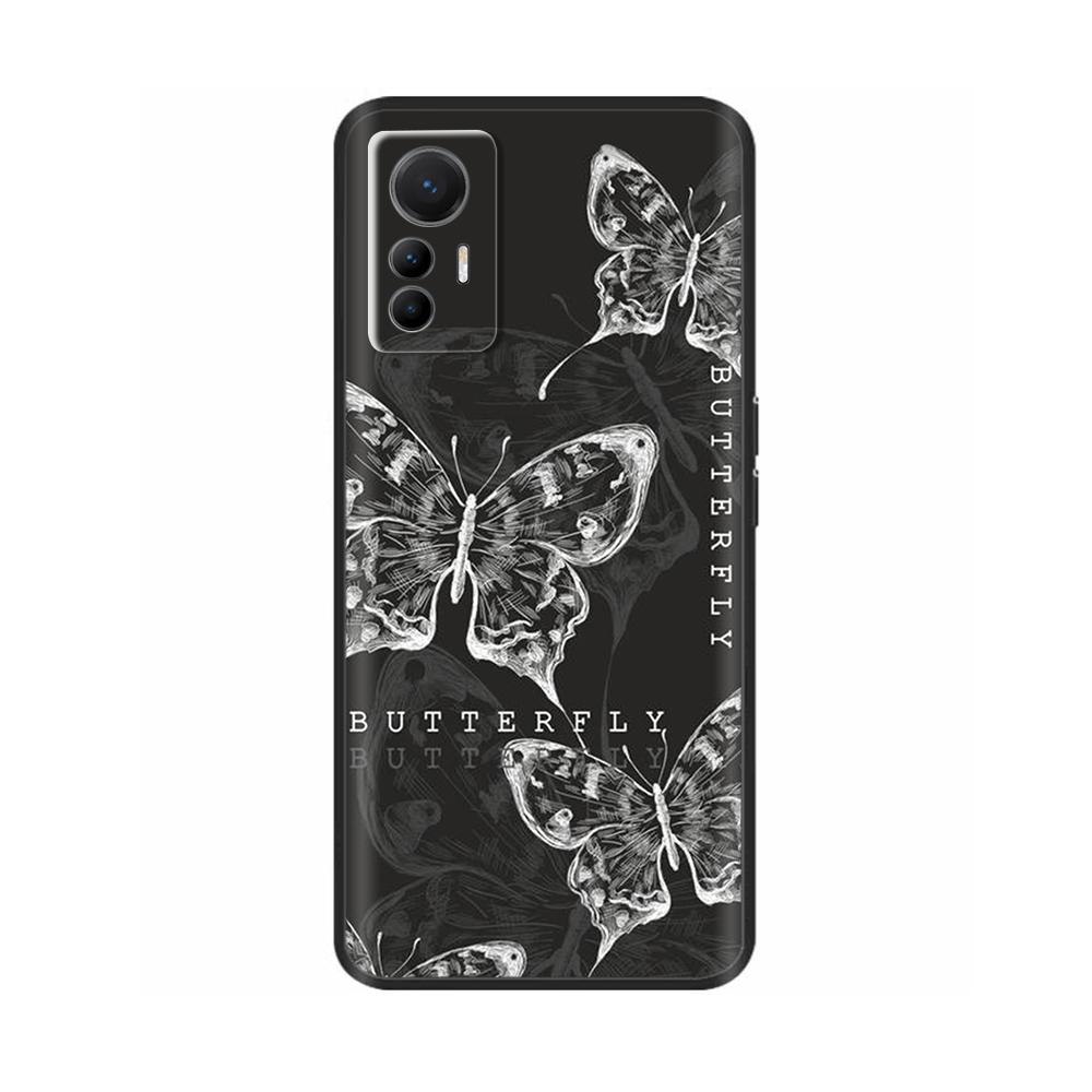 Чехол для Xiaomi Redmi Note 12S Мягкий ТПУ Силиконовая Задняя Крышка Чехол для Телефона Redmi Note 12S Для Чехла Redmi Note 12S Защитные Fundas