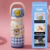 500ml Vacuum-insulated Bottle With Handle Thermos Water Bottle Drinkware Insulated Cup  School