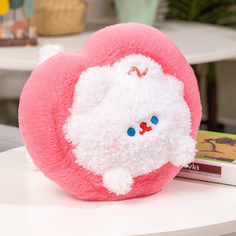 Сердце Хлеб Любовь Тюльпан Кот Плюшевая Игрушка Мягкая Игрушка Кукла Детский Подарок на День Рождения