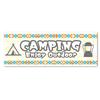 Tamiya Camper Sticker Native Pattern, Made In Japan Waterproof Sticker (CAMPING, Stickers)