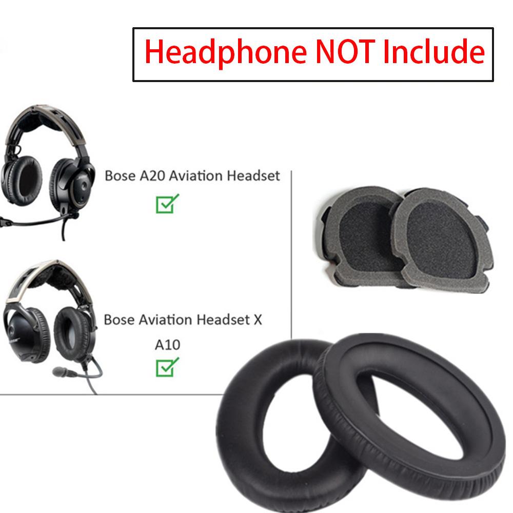 A20 Headset Replacement Ear Pads Ear Cushions Kit Compatible with Bose Aviation Headset X A10 A20 Headphone