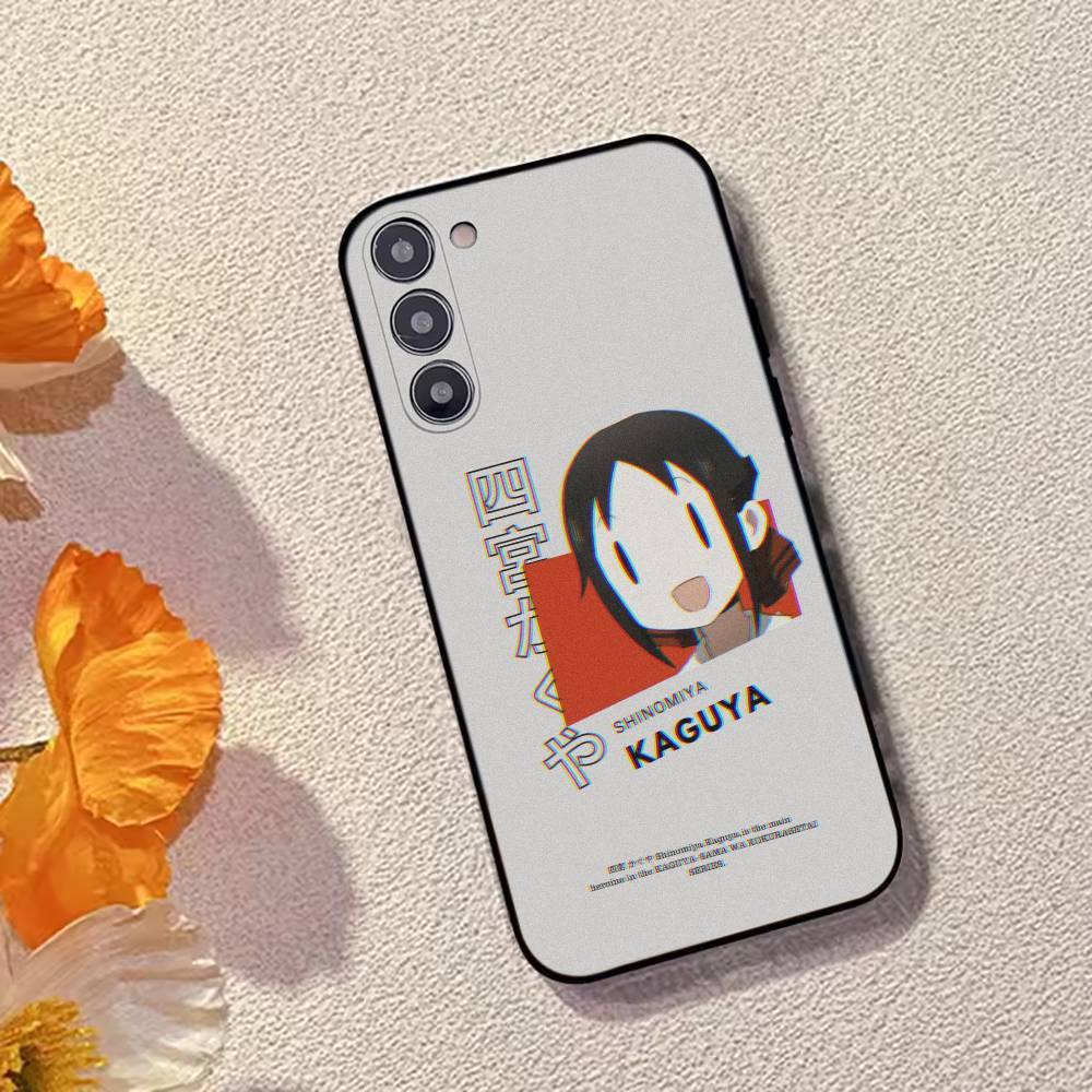 Anime Girl K-Kaguya sama Phone Case Silicone Soft For Samsung Galaxy A73,A72,A71,A70,A53,A52,A51