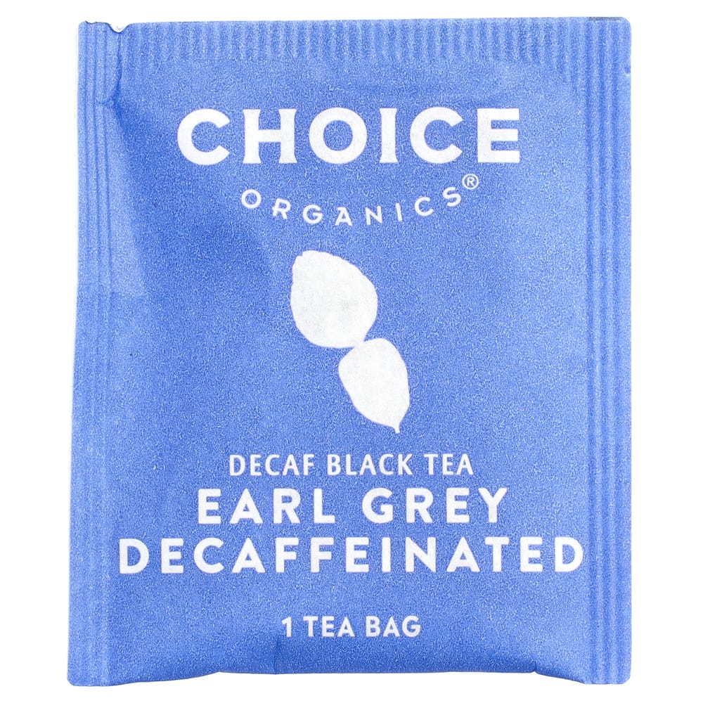 Choice Organic Teas Декафинированный чай Эрл Грей в пакетиках, 16 шт. (32 г / 1,12 унции)